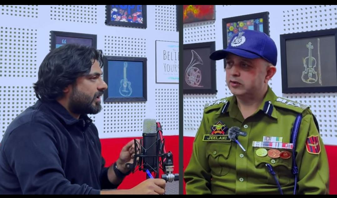 INSIGHTFUL CONVERSATION WITH SSP KUPWARA GH JEELANI WANI