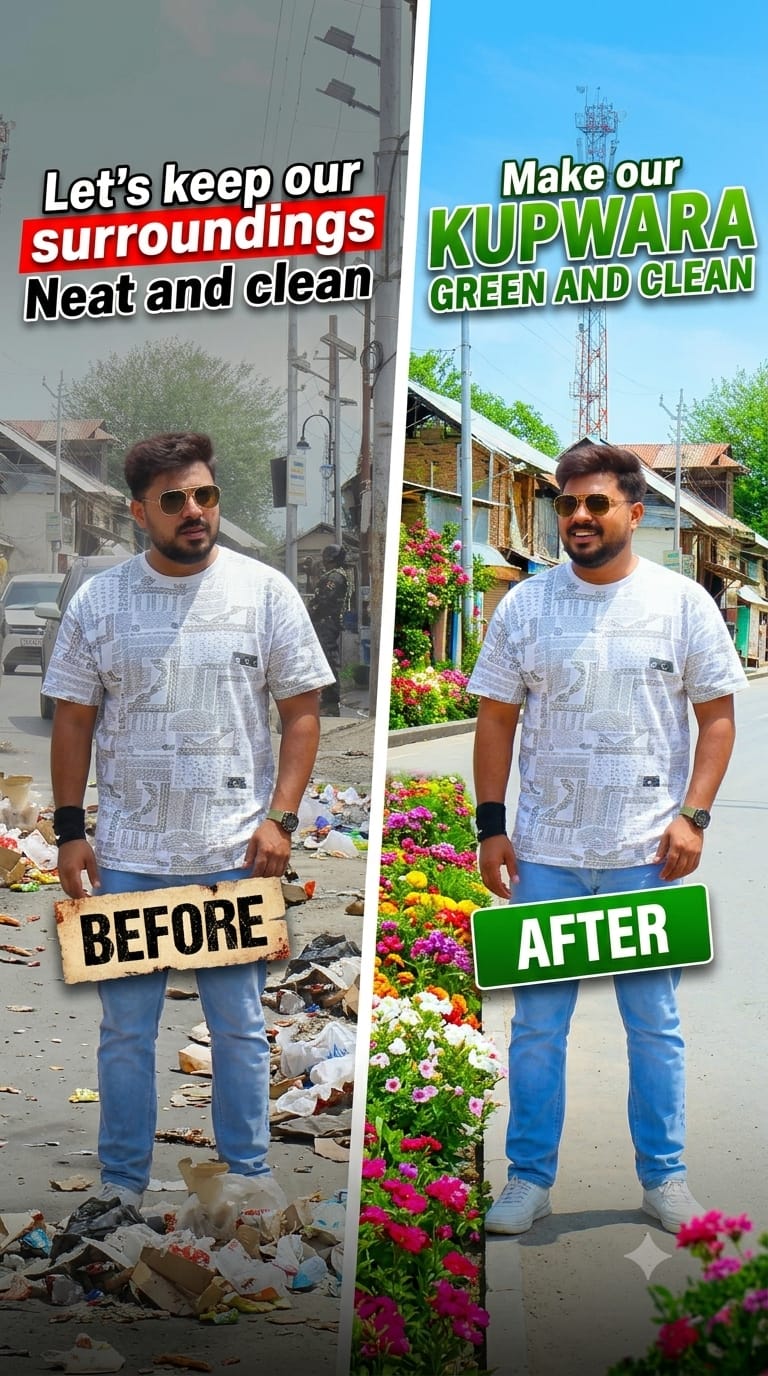 LET'S KEEP OUR SURROUNDING NEAT AND CLEAN