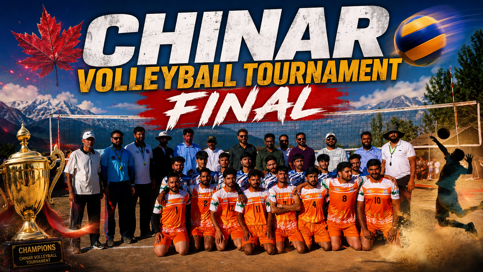 CHINAR VOLLEYBALL GRAND FINALE PANZGAM KUPWARA