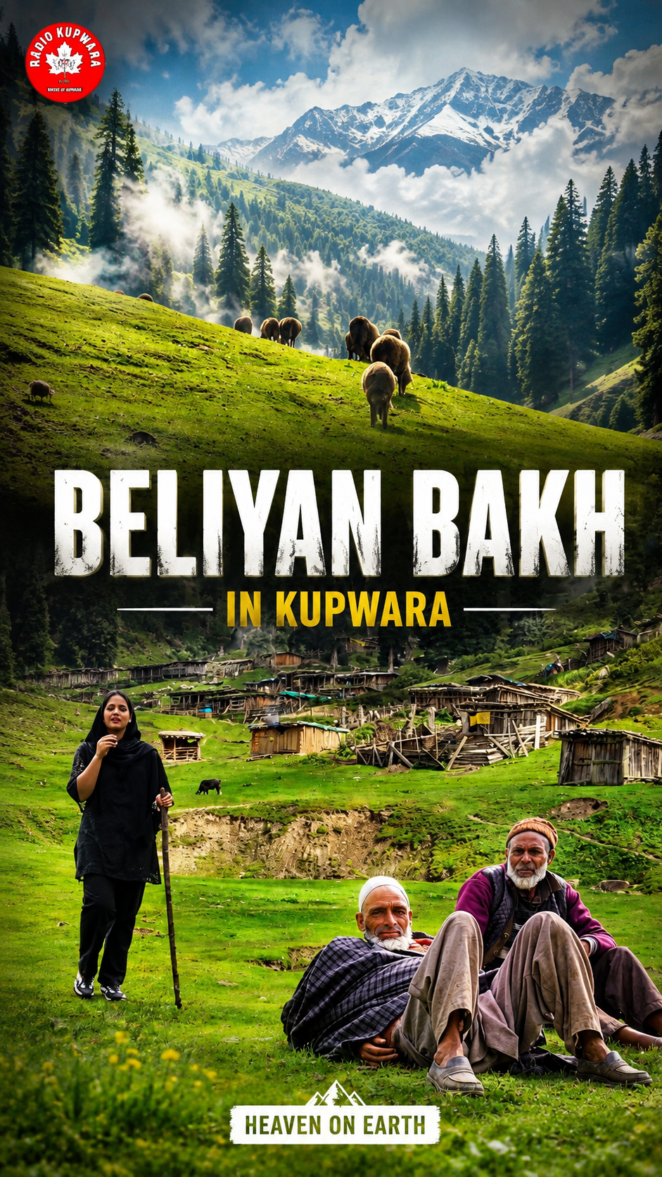 BELIYAN BAKH TREKKING IN KUPWARA